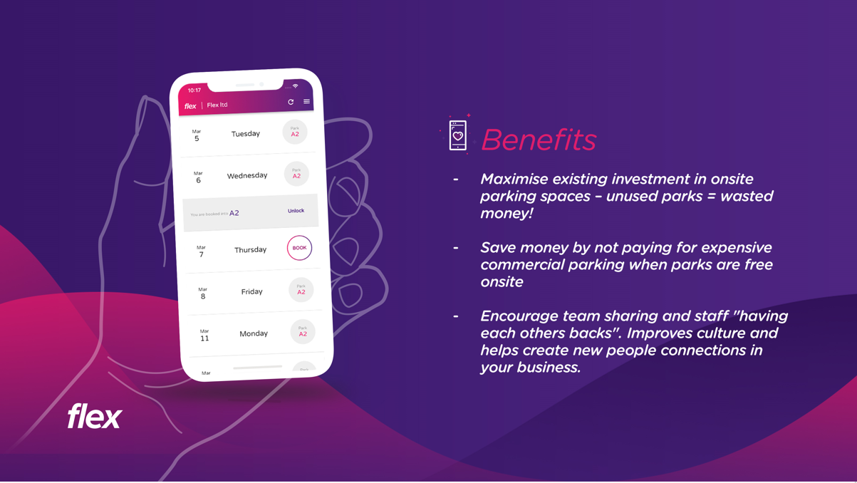screenshot of Flex Parking